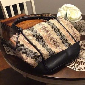 Shoulder Bag by Limited. Magnetic snap closing.